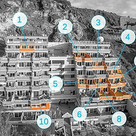 7lizards - Ocean View Apart Otel Puerto de Santiago (Tenerife)